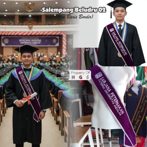 Salempang 02 (Dua Baris Bordir)
