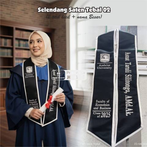 Selendang Saten Tebal 02