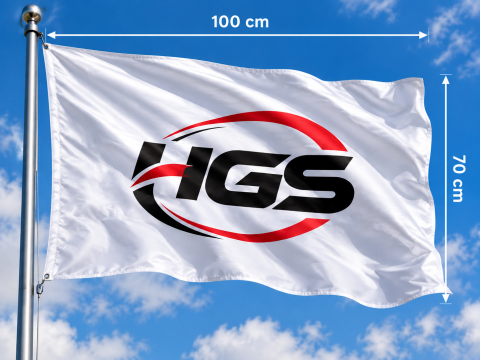 Bendera Ukuran 100 x 70 cm
