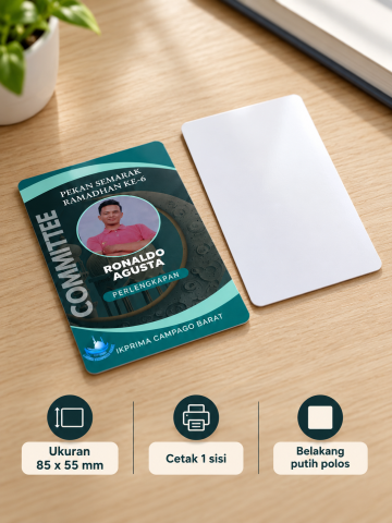 ID Card Satu sisi (55x85 mm)