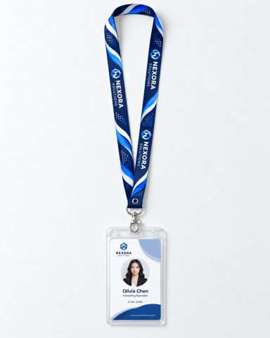 Lanyard Full Printing tanpa stoper + id card