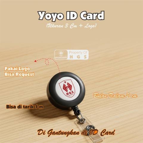 Yoyo Centolan Id card + Logo / Tidak