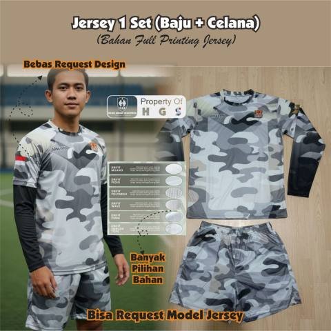 Jersey Stelan (baju + celana)