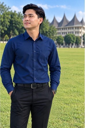 Paket Basic = Kemeja  Polos Tanpa Bordiran