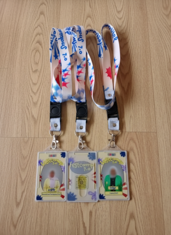Lanyard Full Printing + id card