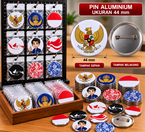 Pin Aluminium 44 mm