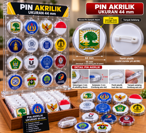 Pin Akrilik